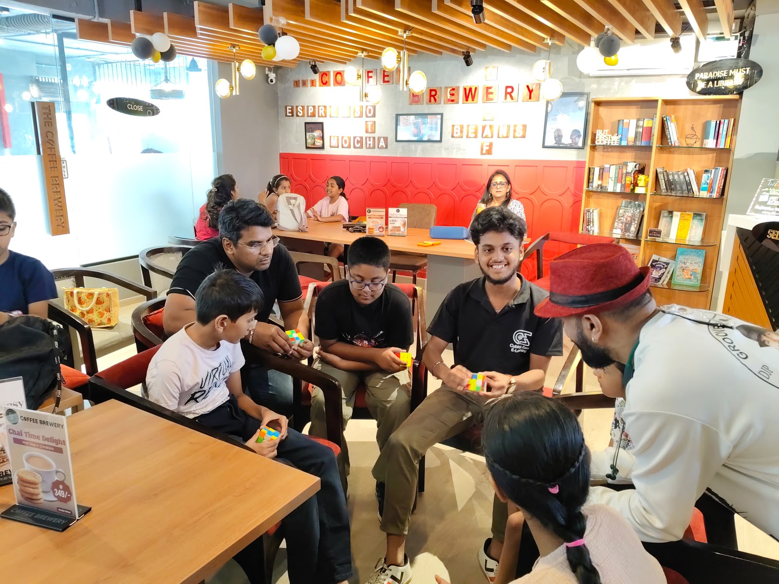 Speedcubing bootcamp in progress